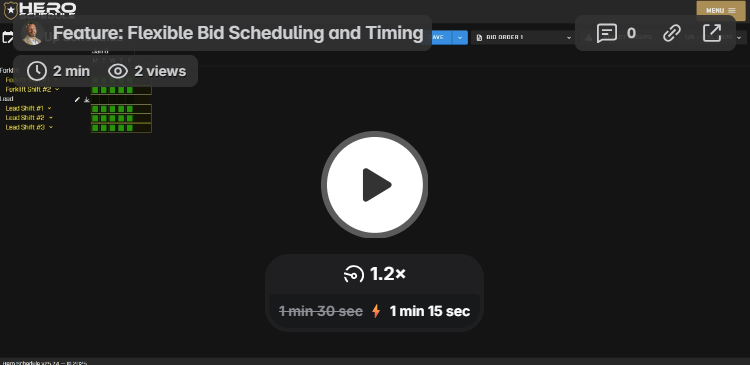 flexible bid scheduling thumbnail