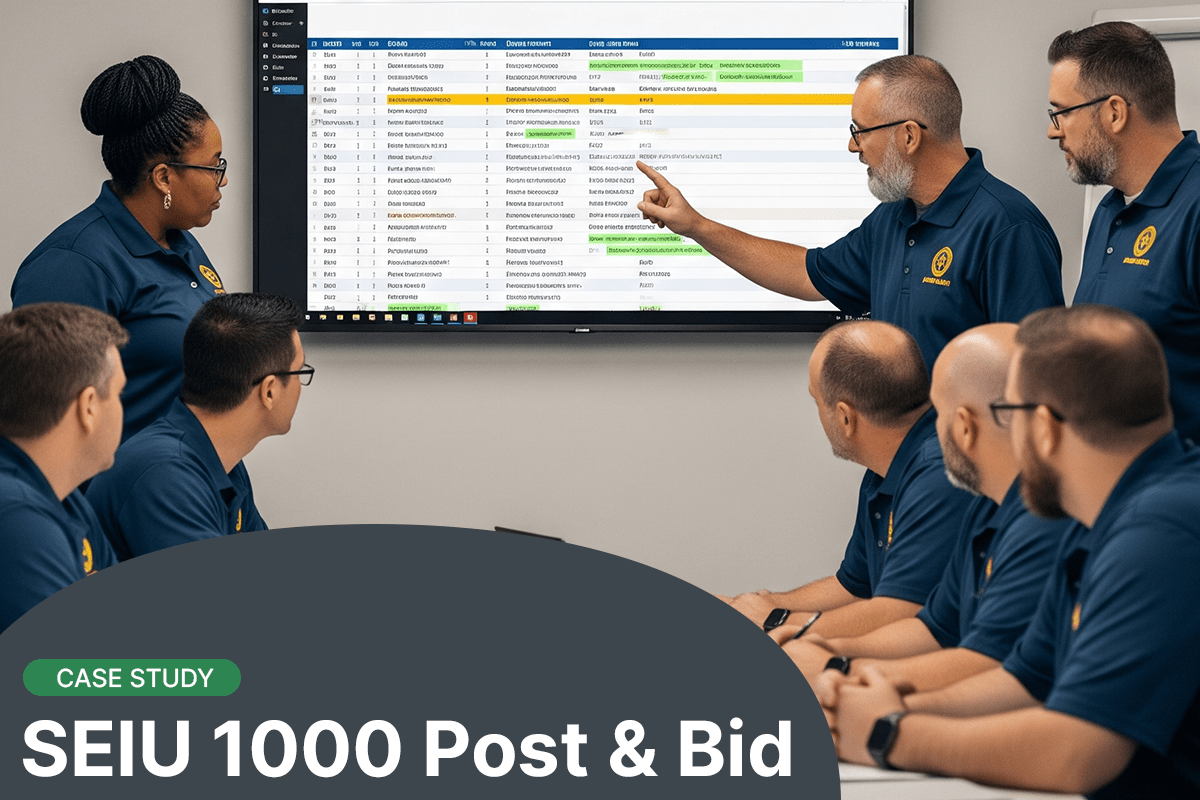 seiu local 1000 post and bid case study